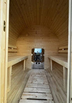 Steam & Oak Barrel Sauna 1.8m (Electric & Gas option)_19