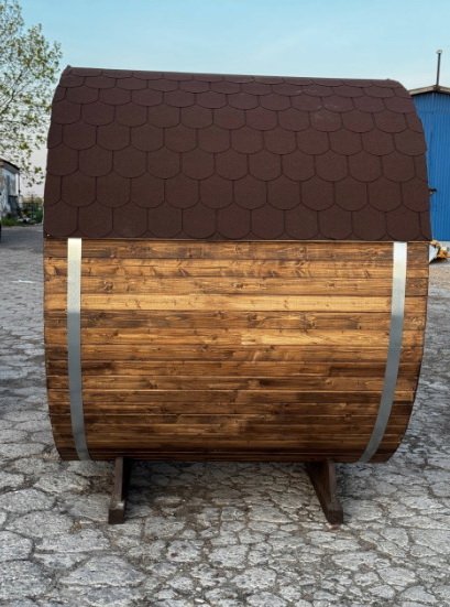 Steam & Oak Barrel Sauna 1.8m (Electric & Gas option)_14