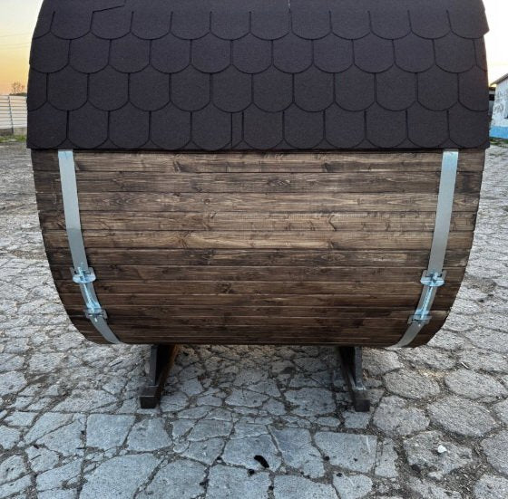 Steam & Oak Barrel Sauna 1.8m (Electric & Gas option)_15