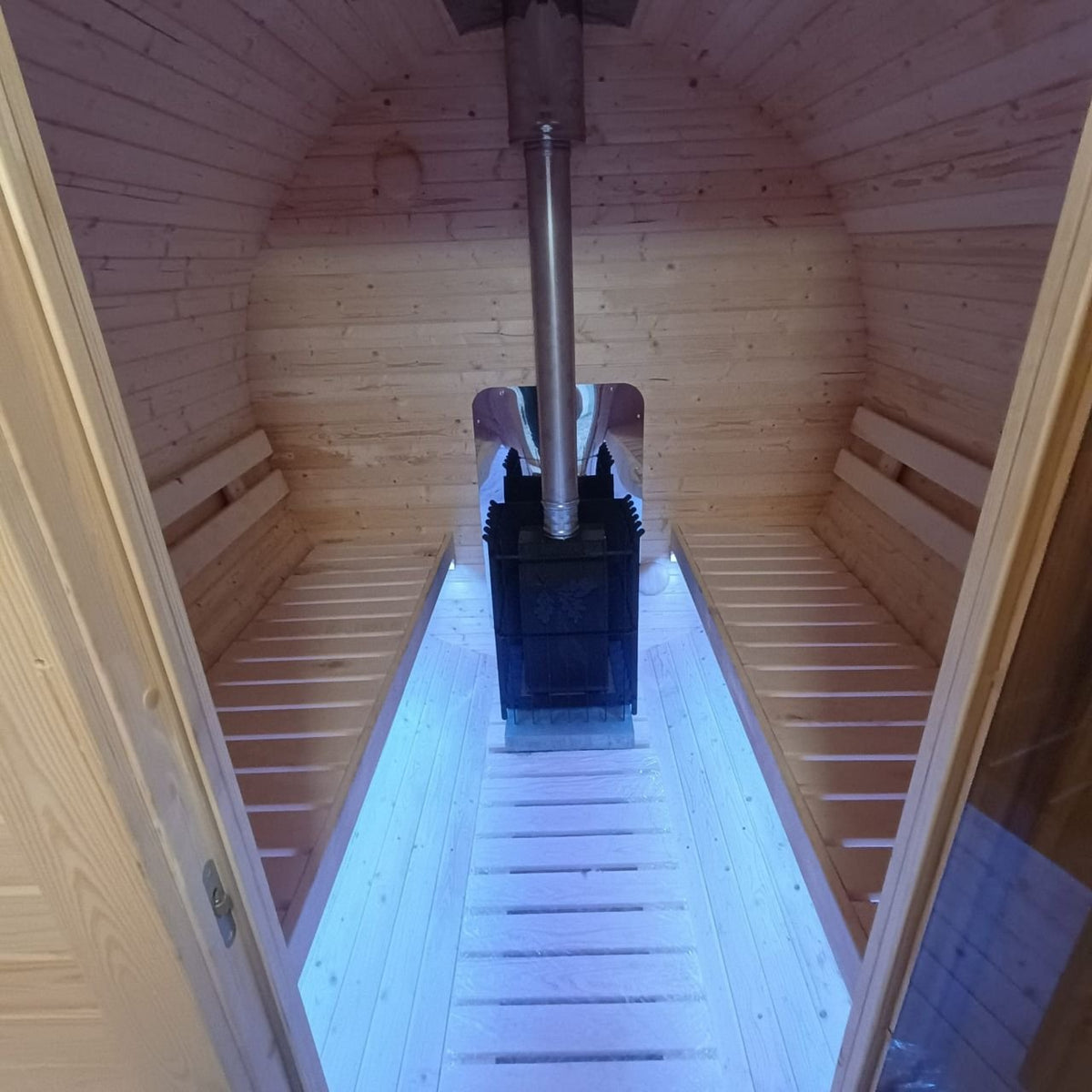 Steam & Oak Barrel Sauna 3m with Anteroom (Electric, Gas or Wood-Fired)_23