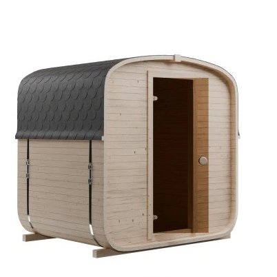 Steam & Oak Cube Sauna 1.8m (Electric & Gas option)_23