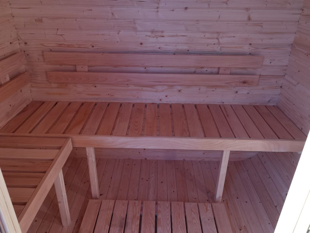 Steam & Oak Cube Sauna 1.8m (Electric & Gas option)_28