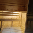 Steam & Oak Cube Sauna 3.4m Premium L-Bench (Electric, Gas or Wood-Fired)_23