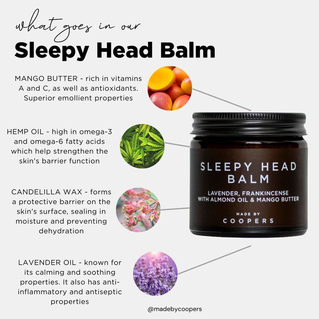 Sleepy Head Sleep Balm - Made By Coopers