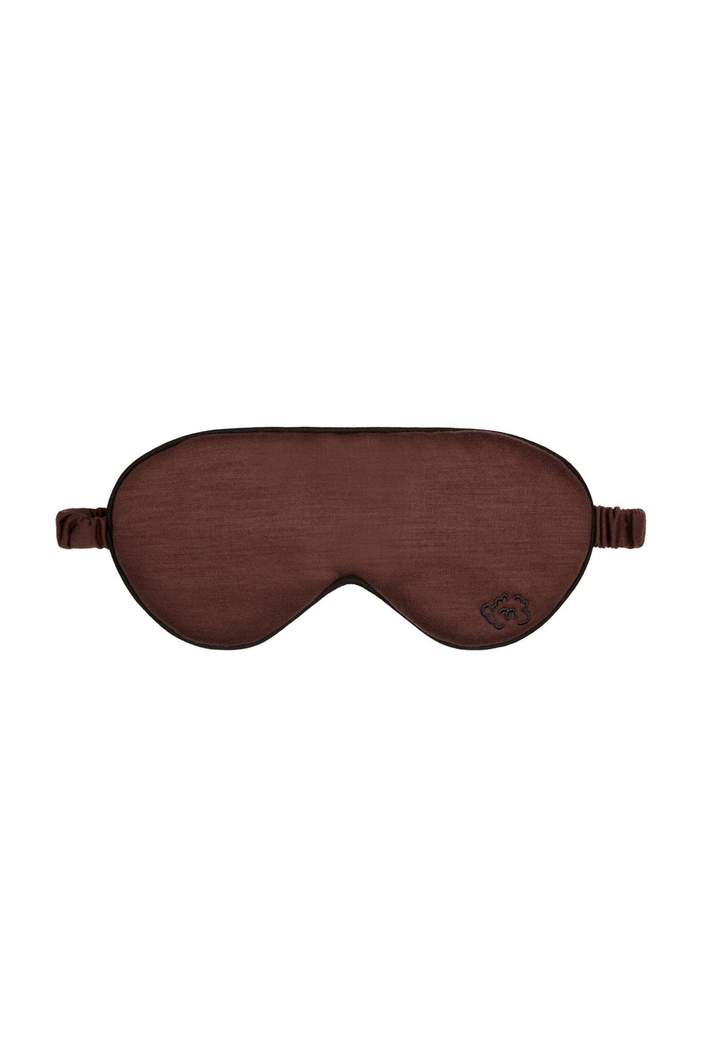 Pure Merino Wool Sleep Eye Mask by Smalls Merino – Chocolate Brown