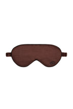 Pure Merino Wool Sleep Eye Mask by Smalls Merino – Chocolate Brown