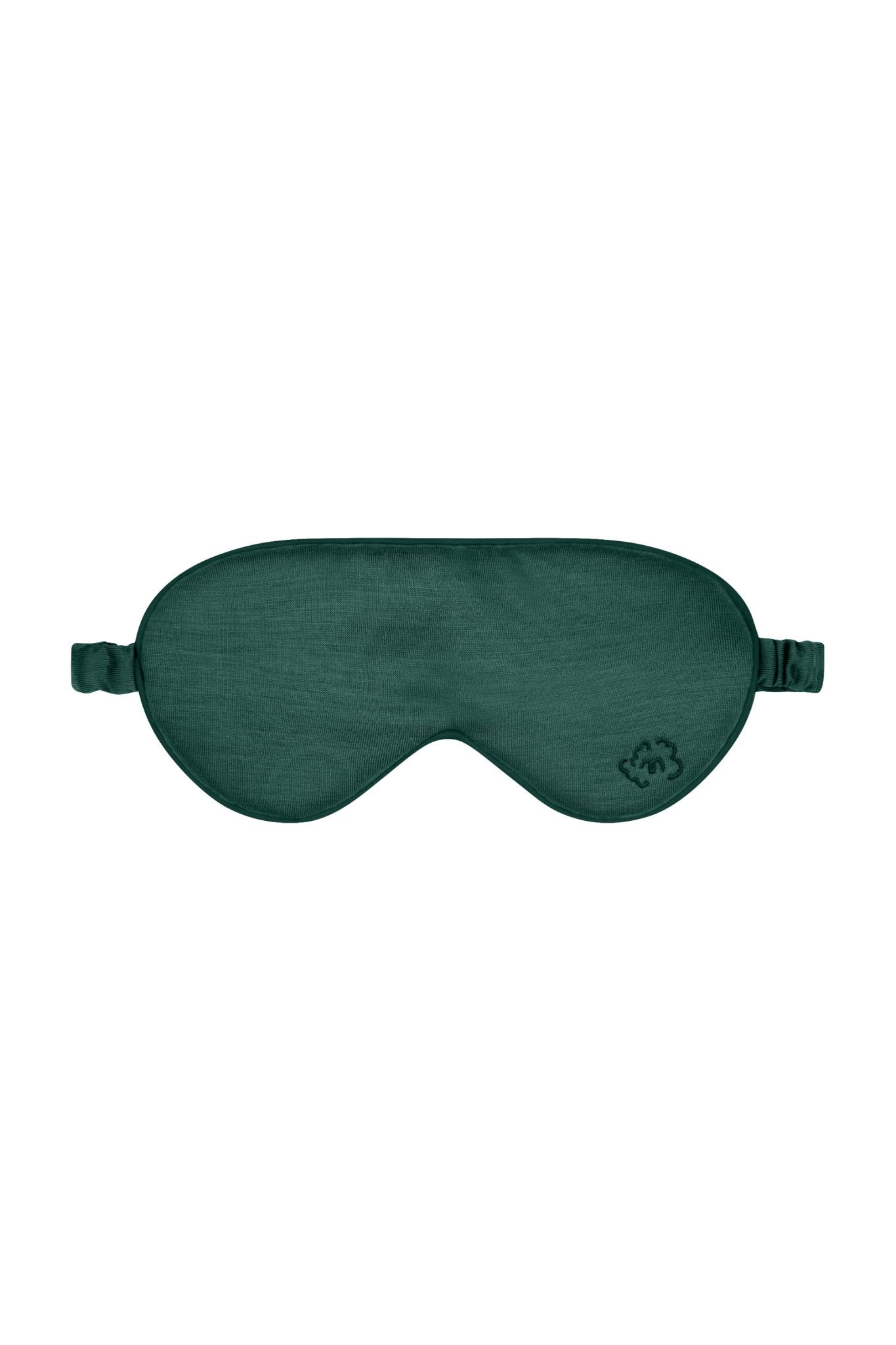 Pure Merino Wool Sleep Eye Mask by Smalls Merino – Emerald Green