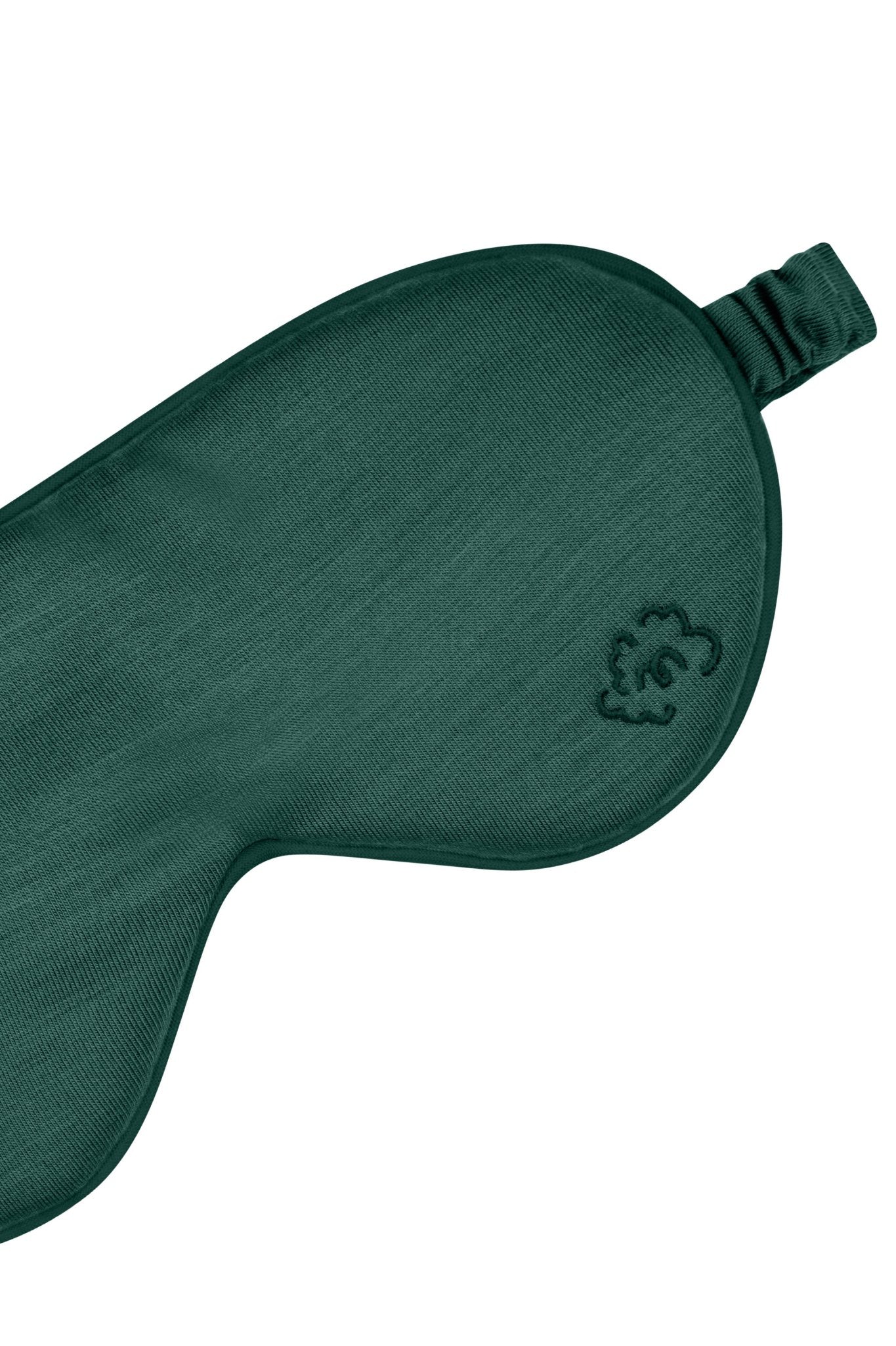 Pure Merino Wool Sleep Eye Mask by Smalls Merino – Emerald Green