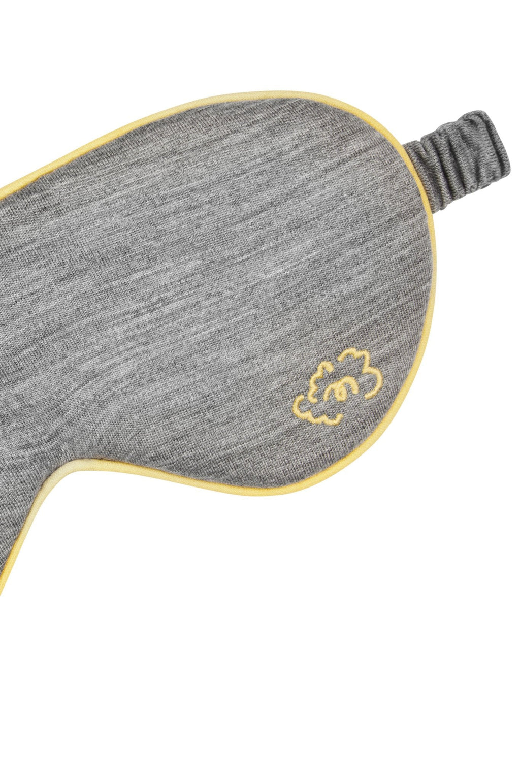 Pure Merino Wool Sleep Eye Mask by Smalls Merino – Grey Marle