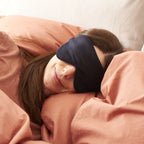 Pure Merino Wool Sleep Eye Mask by Smalls Merino – Grey Marle