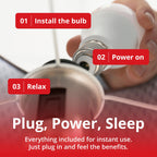 Gamma Revive 670nm Red Light Bulb for Sleep & Melatonin Support