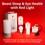 Gamma Revive 670nm Red Light Bulb for Sleep & Melatonin Support