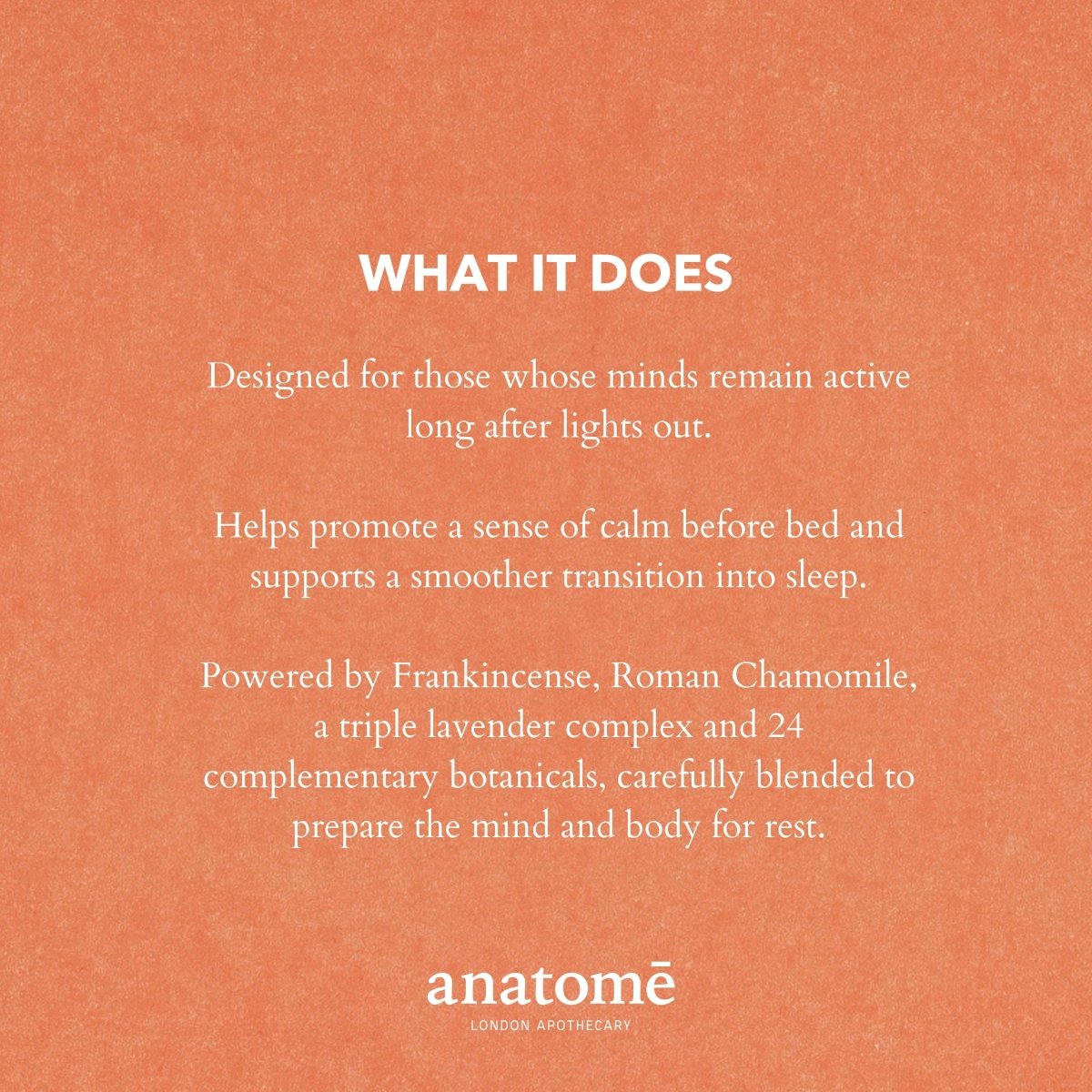 anatomē - Somali Frankincense Sleep Oil for an Overactive Mind