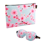 Contoured Sleep Mask & Accessories Bag Gift Set