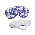 Cloud Padded Satin Sleep Mask – Elephant Print