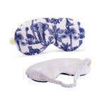 Cloud Padded Satin Sleep Mask – Elephant Print