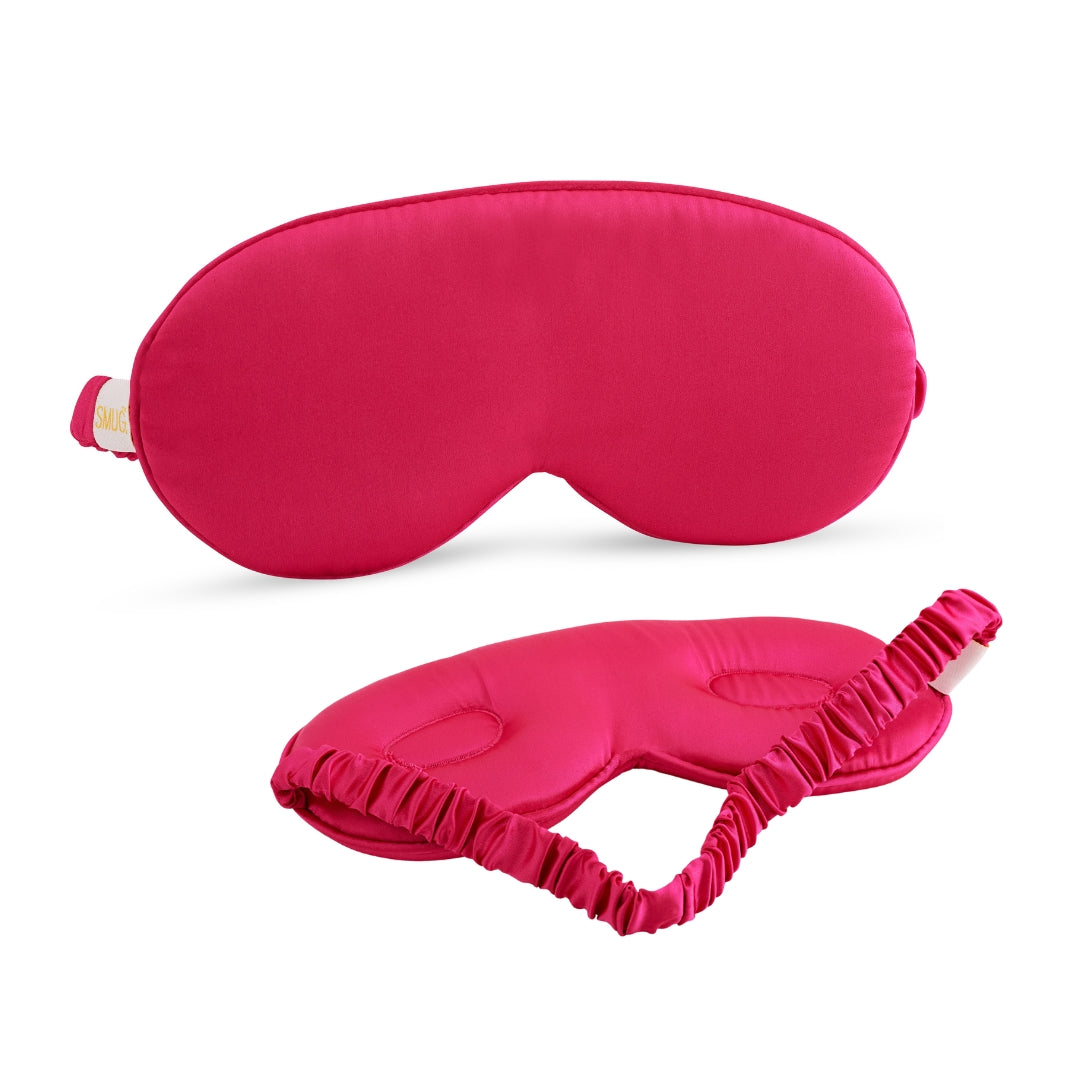 Luxury Scarlett Satin Sleep Mask - Cloud Padded for Better Sleep