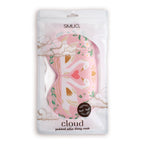 Cloud Padded Satin Sleep Mask – Swans Print