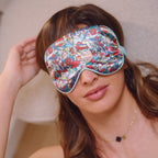 Luxury Satin Sleep Mask – Tattoo Print