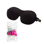 Contoured 3D Blackout Sleep Mask for Better Sleep - Black