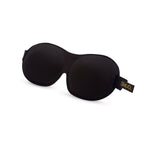 Contoured 3D Blackout Sleep Mask for Better Sleep - Black