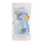 Contoured 3D Blackout Sleep Mask – Butterfly Print
