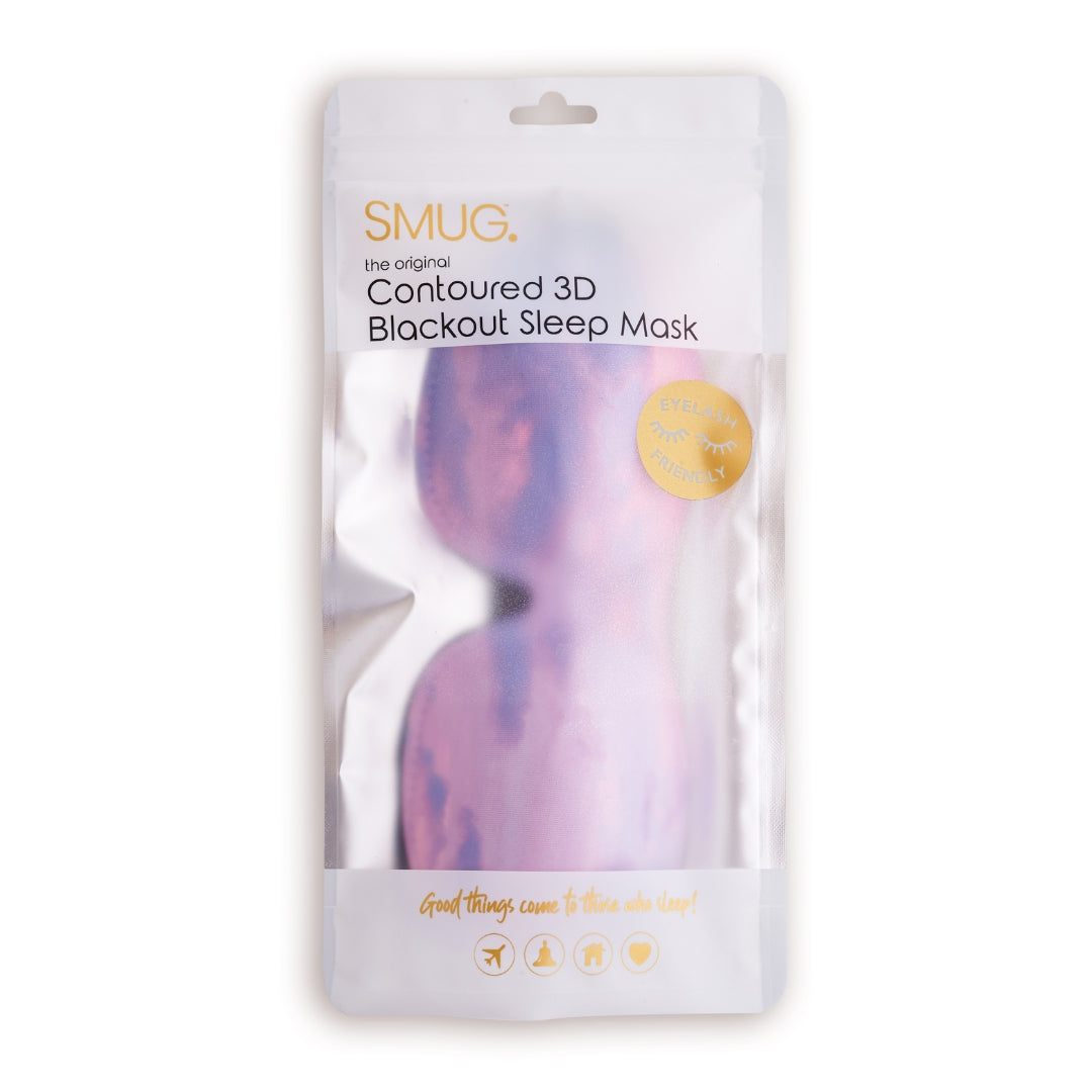 Contoured 3D Blackout Sleep Mask for Better Sleep - Cloudy Sky