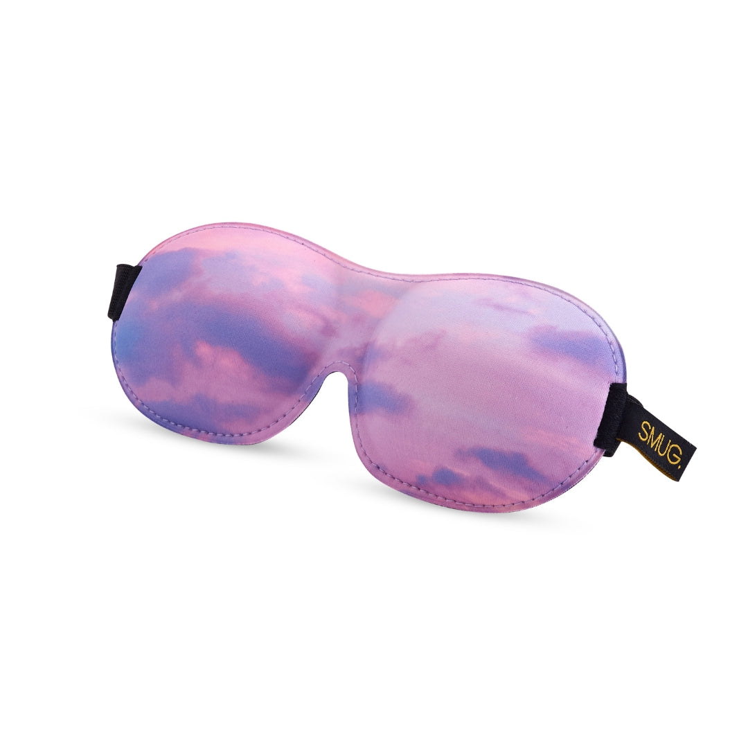 Contoured 3D Blackout Sleep Mask for Better Sleep - Cloudy Sky