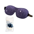 Contoured 3D Blackout Sleep Mask – Night Sky Print