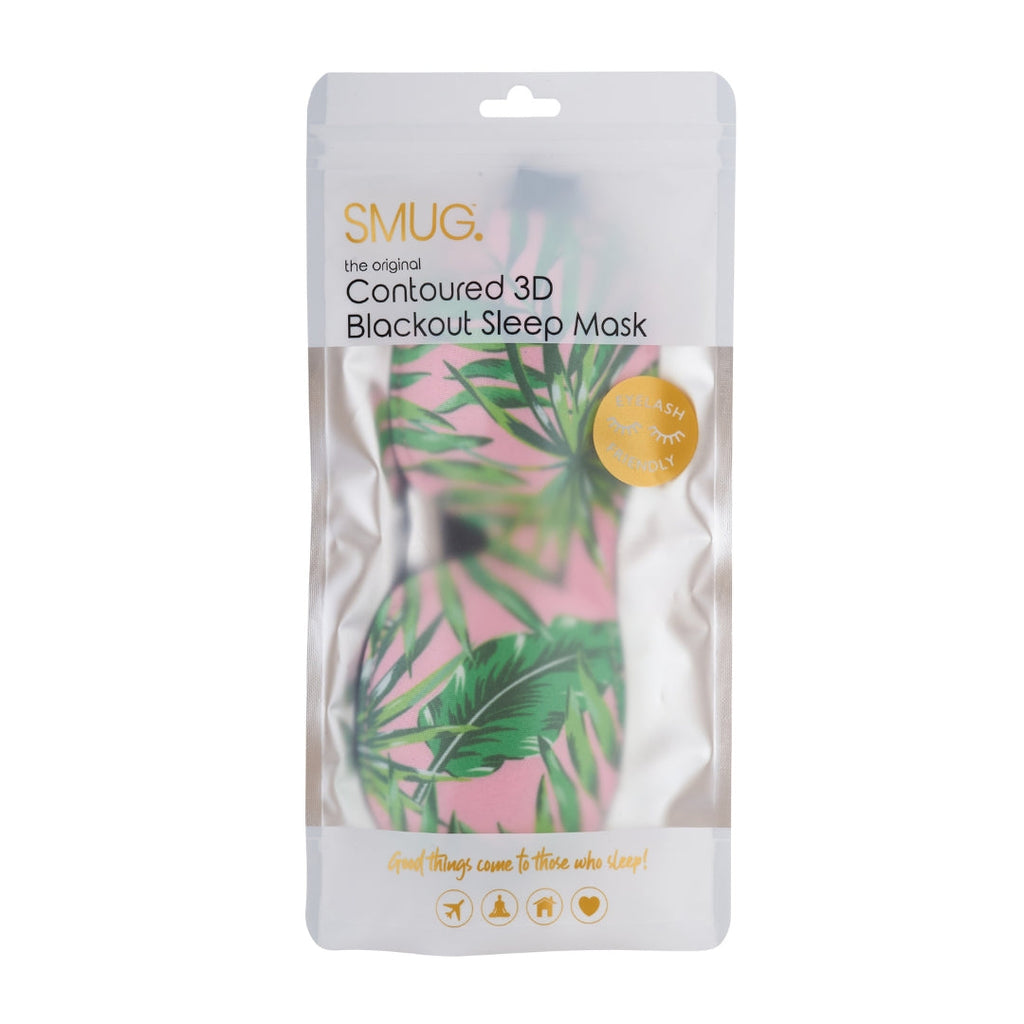 Contoured Sleep Mask & Accessories Bag Gift Set
