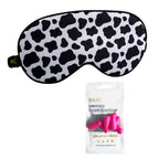 Luxury Satin Sleep Mask – Cow Print