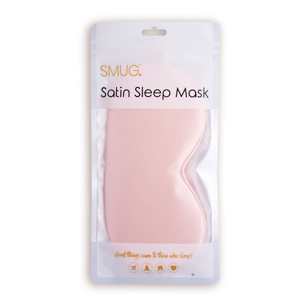 Luxury Satin Sleep Mask – Pink