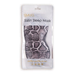 Luxury Satin Sleep Mask – Snake Print
