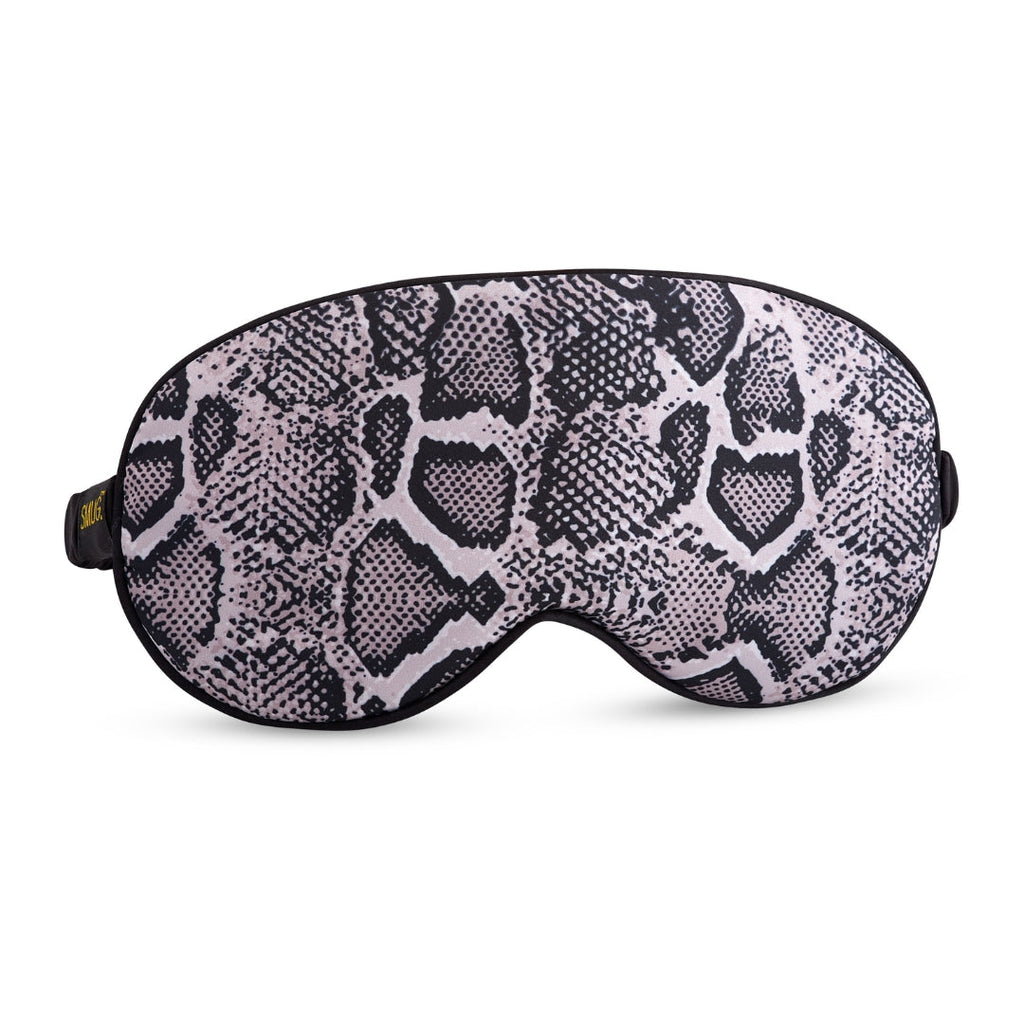 Luxury Satin Sleep Mask – Snake Print