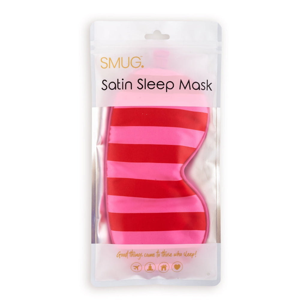 Luxury Satin Sleep Mask – Sweet Candy Print