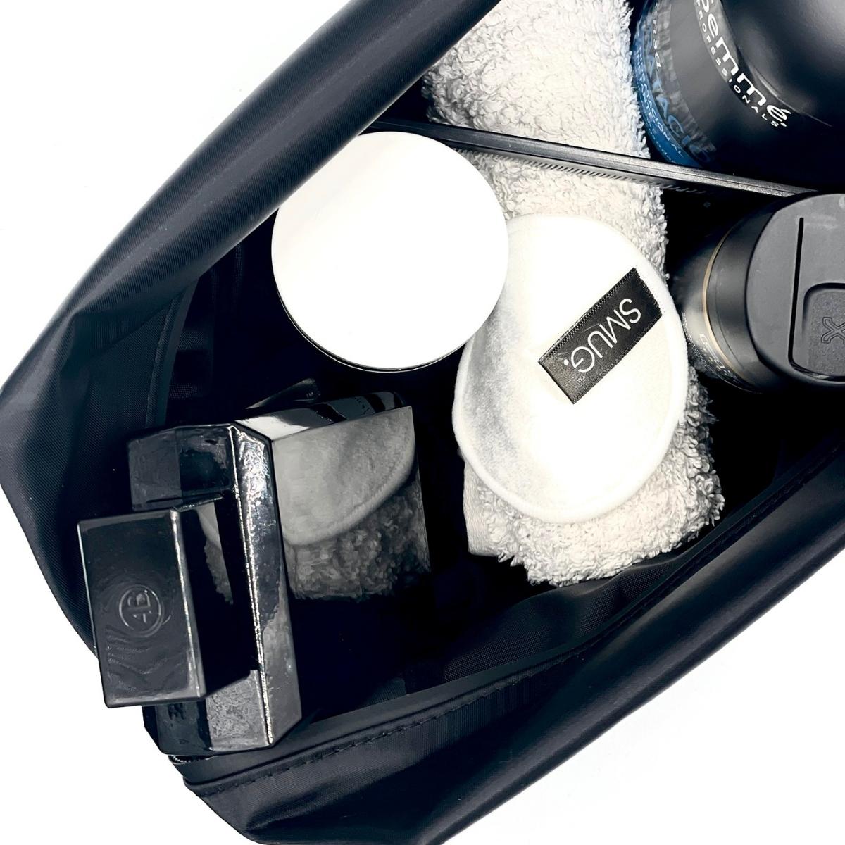 Contoured and Satin Sleep Mask Set with Wash Bag - 2 Pack, Various Prints
