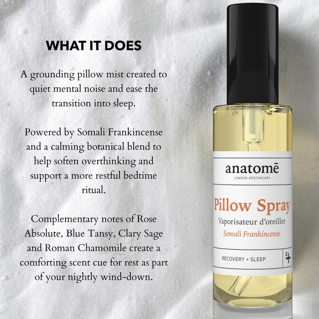 anatomē - Somali Frankincense Sleep Pillow Spray for Overactive Mind