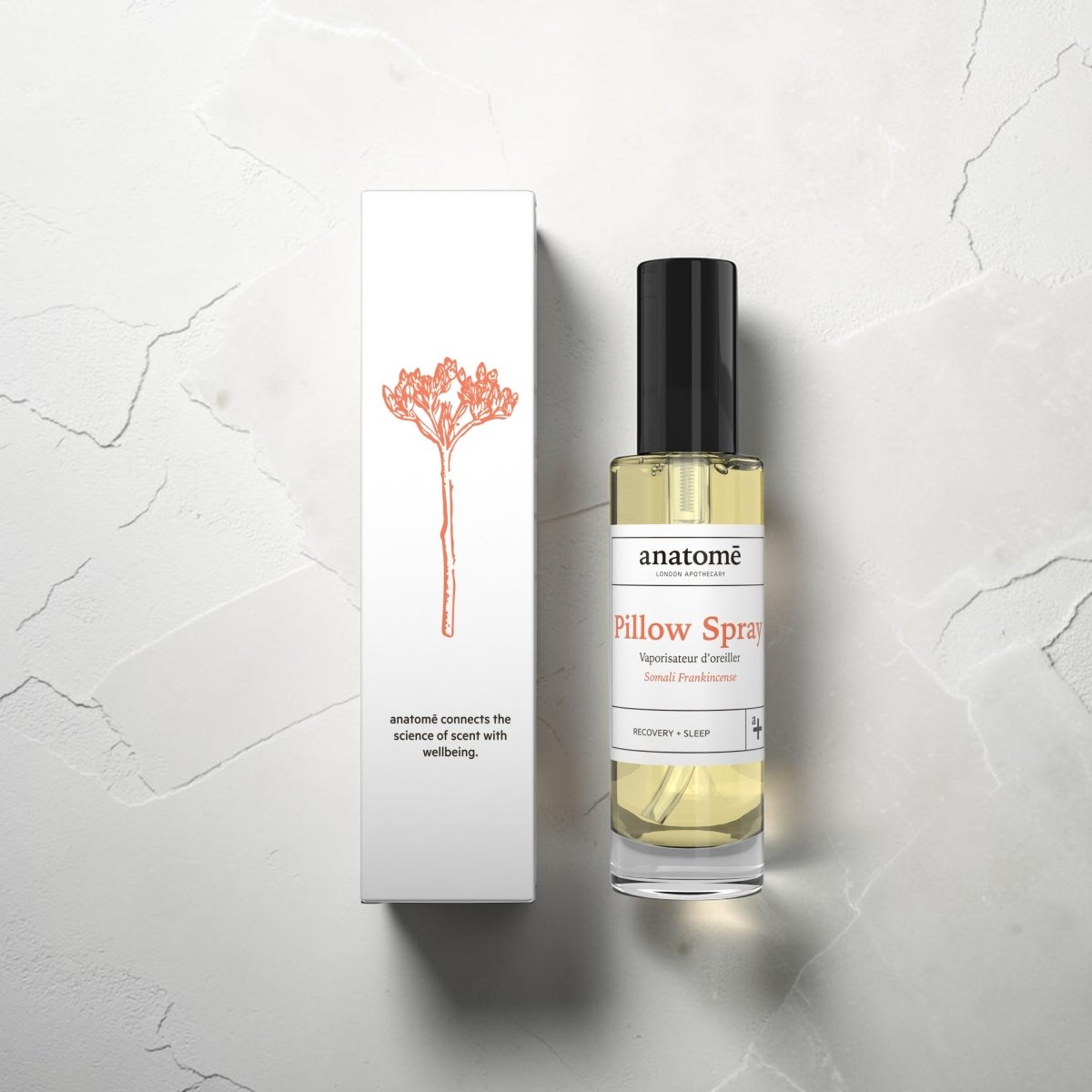anatomē - Somali Frankincense Sleep Pillow Spray for Overactive Mind
