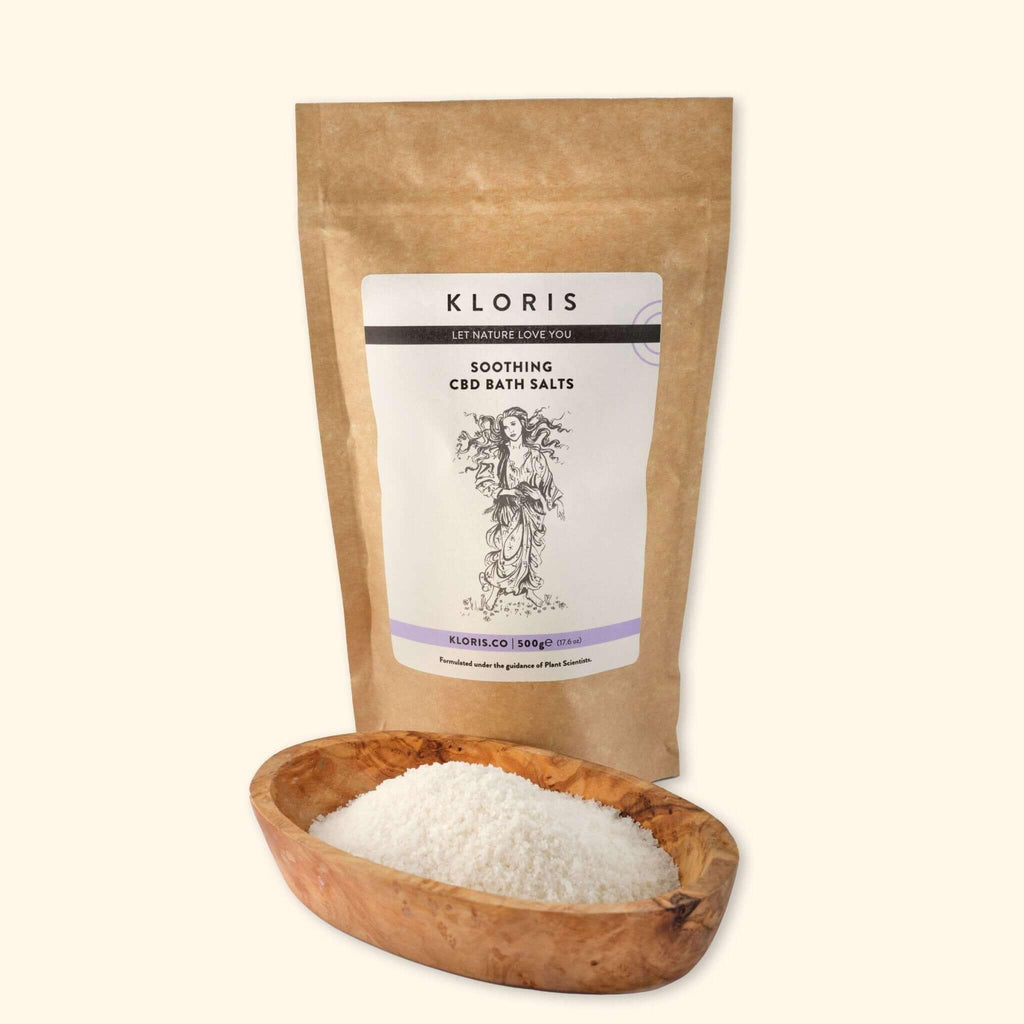 Kloris Soothing CBD Bath Salts for Relaxation & Recovery