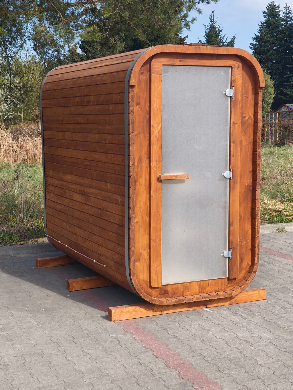 Steam & Oak Sauna Pod 2.4m (Electric & Gas option)_18