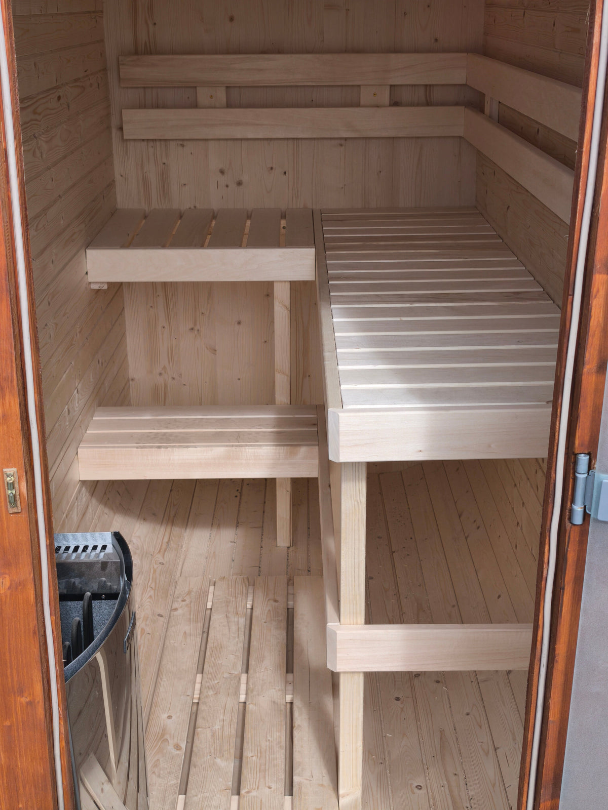 Steam & Oak Sauna Pod 2.4m (Electric & Gas option)_12
