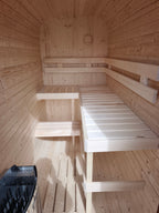 Steam & Oak Sauna Pod 2.4m (Electric & Gas option)_14