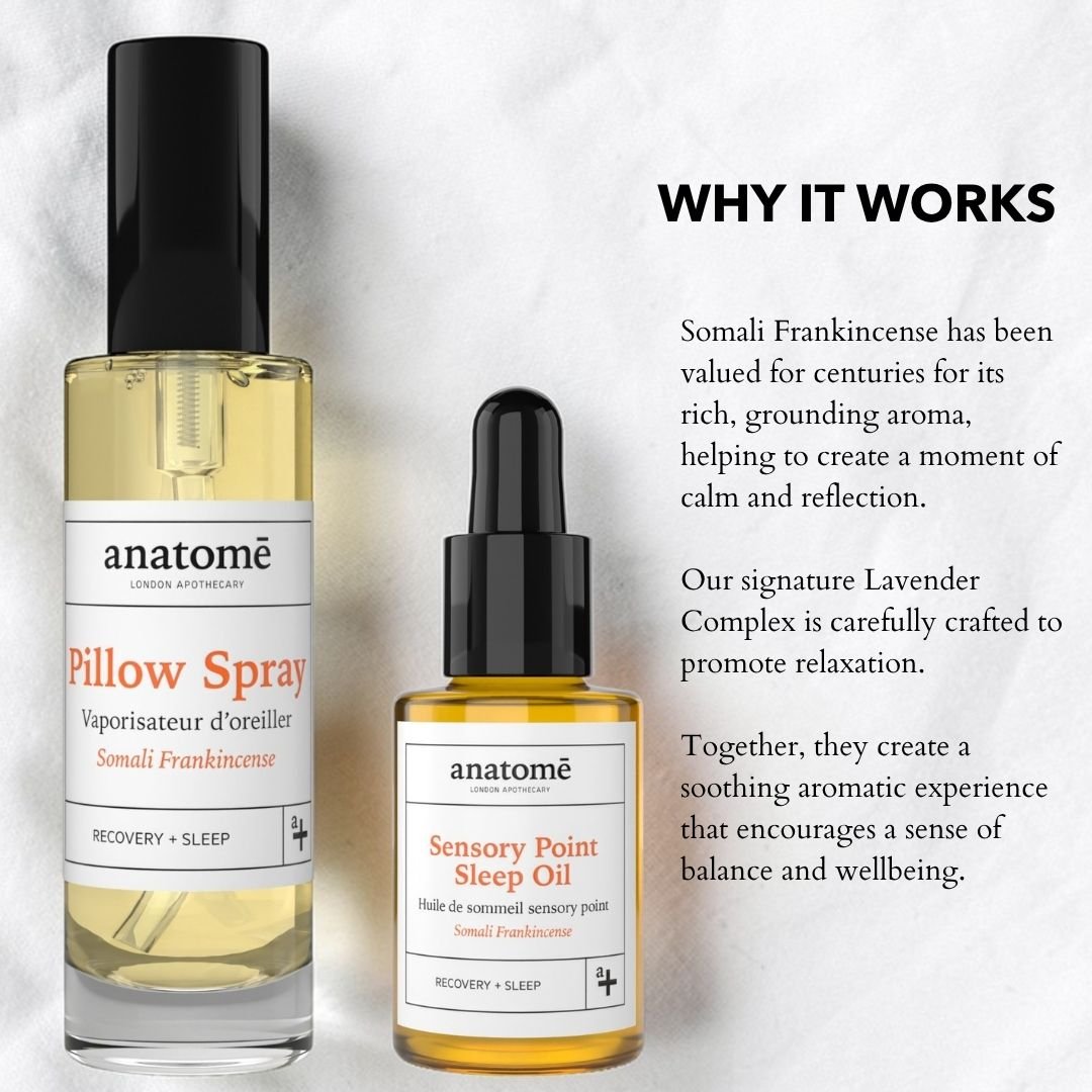 anatomē - Somali Frankincense Pillow Spray & Sleep Oil | The Gift of Good Sleep