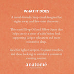 anatomē - Frankincense Sleep Oil and Pillow Spray Gift Set