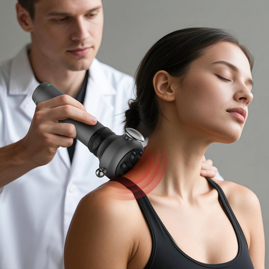TILAT M1 Max Deep Tissue Massage Gun, 6500 RPM Handheld Vibration Massager
