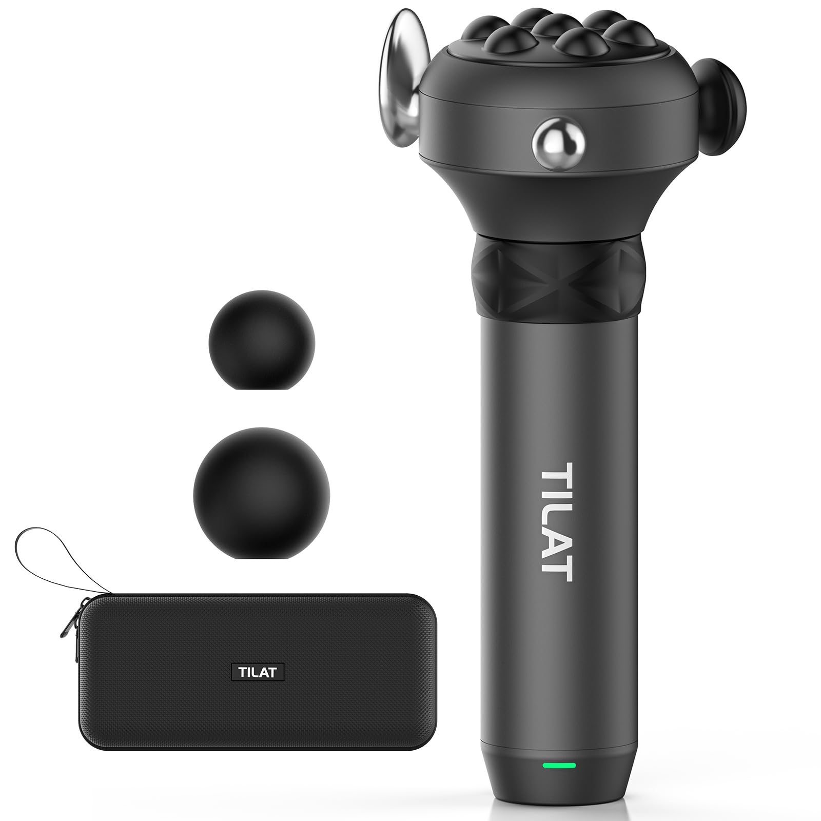 TILAT M1 Max Deep Tissue Massage Gun, 6500 RPM Handheld Vibration Massager