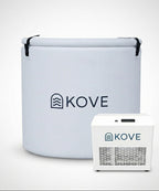 KOVE Core Ice Bath – Premium Upright Cold Plunge Tub 450L (Chiller Compatible)