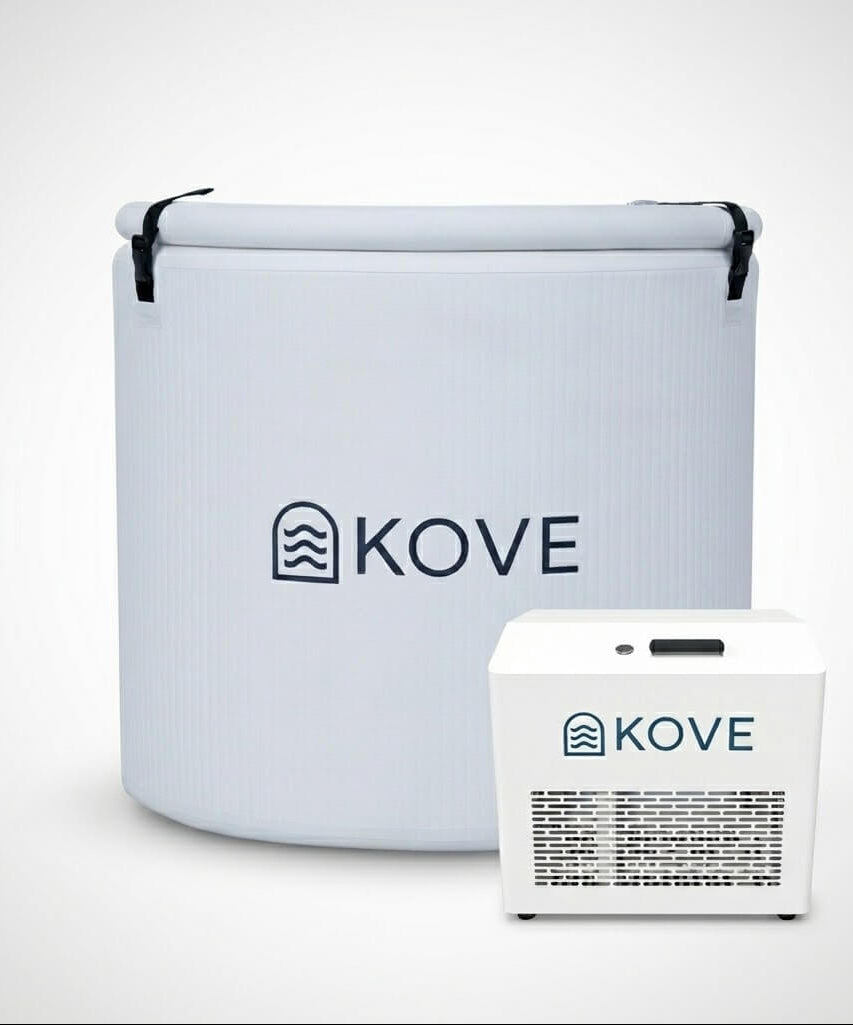 KOVE Core Ice Bath – Premium Upright Cold Plunge Tub 450L (Chiller Compatible)