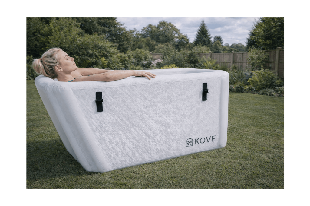 KOVE Elite Ice Bath – Premium Reclined Cold Plunge Tub 450L (Chiller Compatible)